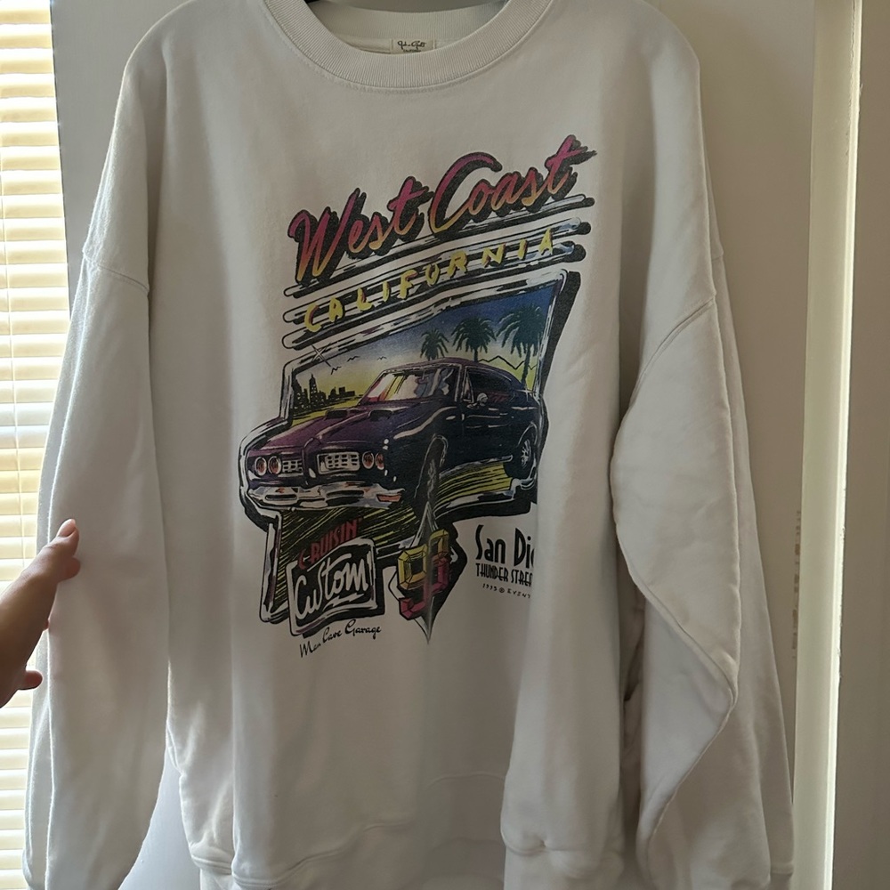 brandy crewneck
